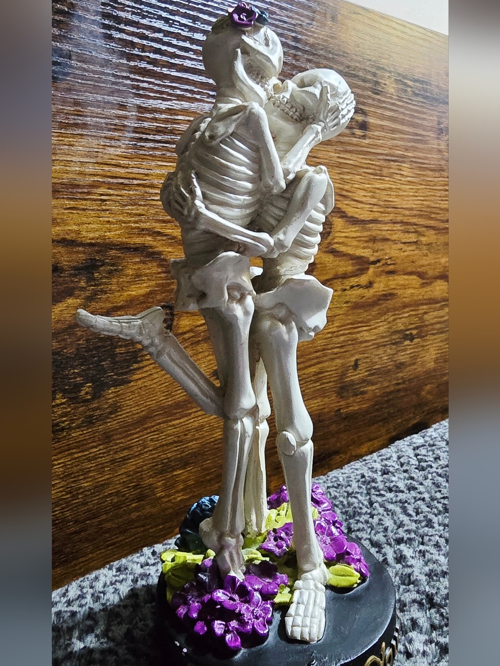 Ashland Gothic Skeleton Couple “Eternally Yours” Figurine Romantic Halloween - Picture 2 of 6